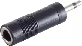 ShiverPeaks 57002 adapteris, 3,5 mm mono jack kištukas į 6,3 mm mono jack lizdą