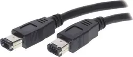 FireWire kabelis ShiverPeaks 77205 — 6 kontaktų, greitam IEEE 1394 ryšiui