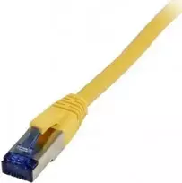 SYNERGY21 S217242 CAT6A S/FTP Ethernet Patch Cable 15m Yellow TPE Superflex