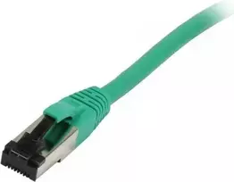 Synergy 21 Patch Cable RJ45, CAT8.1 2000MHz, 7.5m, Green, S-STP (S/FTP), TPE (Ultra SuperFlex), AWG26