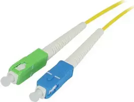 SYNERGY21 S215738 Šviesolaidinis jungiamasis laidas 15m SC/APC-SC/APC Vienmodis OS2 G.657.A2 9/125µm 2mm su apsauginiu gaubtu