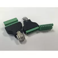 ALLNET STT-RJ45 RJ45 Kištukas Neekranuotas Cat.6 Laukui Terminuojamas KEFA Phoenix