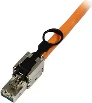Synergy 21 CAT6A RJ45 lauko tipo TP kištukas, be įrankių, ekranuotas, su stūmimo-traukimo fiksatoriumi