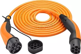 LAPP MOBILITY HELIX Type 2 įkrovimo kabelis, iki 22 kW, 5 m, oranžinis (61798)