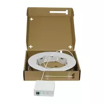 SYNERGY21 FTTH Compact Box Pre-Assembled, 2xLC/APC -> Open End, 60m, 9/125µm, G.657.A2, 2-Fiber, OD=2,2mm
