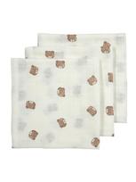 Meyco muslino vystyklai Bear Multicolor, 70x70 cm, 3 vnt.