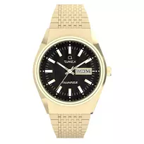 Timex Expedition North Field Post Solar 42mm vyriškas laikrodis – juodas ciferblatas, ruda odinė juosta, saulės kvarcas