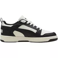 Vyriški PUMA Rebound v6 Low laisvalaikio batai, juoda su balta, 37 dydis