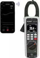 VOLTCRAFT VC791 True RMS skaitmeninis srovės matuoklis (clamp meter) CAT III 1500 V / CAT IV 600 V, 6000 counts, AC/DC 1000 A VC-15078320