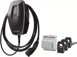 Mennekes AMTRON 4You 310 11 C2 PV-Bundle 11 kW Type 2 įkrovimo stotelė su 7,5 m kabeliu, juoda 1313201265BK