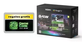 XGIMI MoGo 4 LED Match Night rinkinys su Google TV, ekranu, dėklu, stovu, filtru, FC26 kodu (WK08K-5)