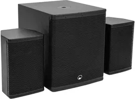 OMNITRONIC MAXX-1508NG 2.1 aktyvioji garso sistema 800W RMS su 15 inch žemų dažnių garsiakalbiu ir 8 inch palydovais 11039070
