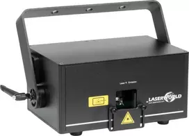 LASERWORLD CS-3000 micro RGB lazerinis projektorius 3W ILDA DMX SD kortelė 51743247