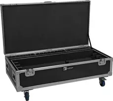 ROADINGER Flight Case 8x AKKU IP Pixel Tube 360° PRO CRMX su įkrovimo funkcija ir ratukais