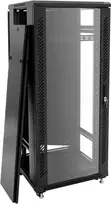 ROADINGER SSC-20 plieninė spinta su stiklinėmis durelėmis 20U 60x60x99 cm, maks. 150 kg apkrova
