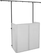 OMNITRONIC Compact Mobile DJ Stand Set su dangalais ir viršutiniu rėmu (20001040)