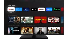JVC LT-43VUQ3455 43 colių QLED 4K UHD TiVo išmanusis televizorius su Dolby Vision ir Atmos, trijų imtuvų
