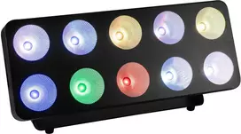 EUROLITE LED Pixel Matrix Panel 2x5 RGB/WW DMX scenos šviestuvas 10x12W 45°