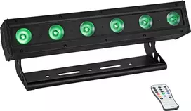 EUROLITE AKKU IP BAR-6 Entry QCL QuickDMX IP65 LED šviesos juosta RGBW su baterija