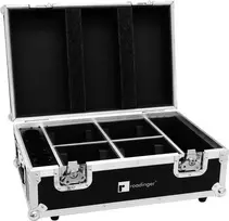 ROADINGER skrynių dėklas 4x AKKU TL-3 Trusslight QuickDMX su integruotu įkrovimu 31005126