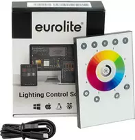 EUROLITE TOUCH-512 savarankiškas grotuvas baltas DMX valdiklis 512 kanalų, sieninis