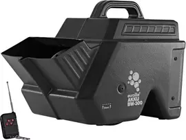 EUROLITE AKKU BW-300 akumuliatorinė burbulų mašina su belaidžiu pulteliu, 1,5L talpa, juoda 51705131
