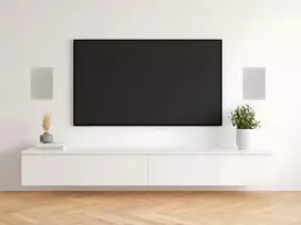 Vivolink In-Wall garso kolonėlių pora 60W 2-Way 6.5 inch žemų dažnių garsiakalbis Silk Dome tweeter White (VLSPIW60W)