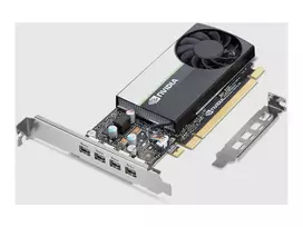 Lenovo NVIDIA T400E 4GB GDDR6 vaizdo plokštė su 4x mini-DisplayPort, žemo profilio