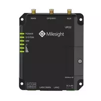 Milesight UR32L-L04EU-P pramoninis 4G LTE Cat 4 maršrutizatorius su PoE, dviguba SIM, nuosekliąja sąsaja, I/O, VPN, metaliniu korpusu, DIN bėgeliu
