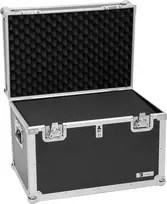 ROADINGER FLE-60 universali transportavimo dėžė 60x40cm juoda su išpjauta puta, 25 kg apkrova