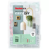 fischer 571944 DUOPOWER ir DUOTEC sieninių kaiščių bei inkarų rinkinys, 115 dalių