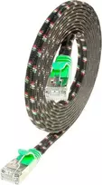 Wirewin SLIM ST6 10 GN - Cat.6 Slim-Tough tinklo kabelis, F/FTP, 10 m, žalias PKW-TOUGH-STP-K6 10.0 GN
