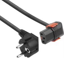 ACT AK5257 maitinimo laidas juodas 3 m CEE 7/7 į C13
