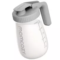 Momcozy GP01 pilkos spalvos motinos pieno laikymo indas 950 ml