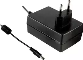 MEAN WELL GST36E12-P1J 36W 12V DC 3A maitinimo adapteris su EU kištuku ir 5,5x2,1 mm cilindriniu jungtimi