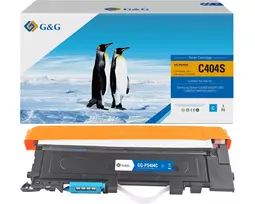 G&G suderinama tonerio kasetė žydra Samsung CLT-C404S / HP ST966A (14463)