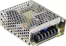 MEAN WELL RS-35-24 AC/DC maitinimo šaltinis, 24V 1.5A 36W, metalinis korpusas, industrinis