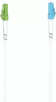 Hama 00200742 vienmodis OS2 optinis kabelis, LC/APC į LC/UPC, 3 m, baltas