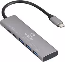 Renkforce RF-USBH-280 5 prievadų USB 3.2 Gen 1 šakotuvas su USB-C PD įkrovimo prievadu (RF-6439798)