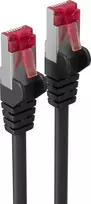 SHIVERPEAKS S/FTP Cat.6A PIMF halogen-free GHMT sertifikuotas tinklo kabelis, juodas, 20m (BS75726-AS)