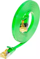 Wirewin Cat6a U/FTP plonas Ethernet tinklo kabelis 7m žalias PKW-STP-SLIM-K6A 7.0 GN