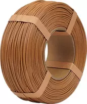 ESUN PLA+ 1.75mm šviesiai rudos spalvos 1kg papildymo ritė 3D filamentas (PLA+175Q-C1R1)