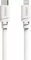Hama USB-C į Lightning MFi įkrovimo ir duomenų kabelis, 2 m, baltas 00201816