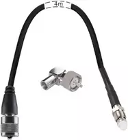 ALAN ELEKTRONIK adapterio kabelis, skirtas Albrecht AE 6834 CB radijui, 1,5 m, 12V DC, atviri laidų galai