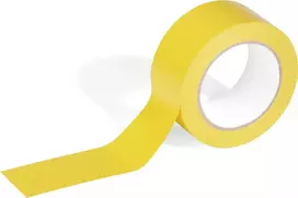 DURABLE DURALINE BASIC 50/016 grindų ženklinimo juosta, 50 mm x 33 m, geltona (104404)