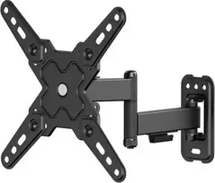 WENTRONIC Goobay FULLMOTION (S) TV sieninis laikiklis 19-43 colių ekranams, 20 kg, Full Motion, pasukamas, pakreipiamas, VESA iki 200x200, juodas 79762