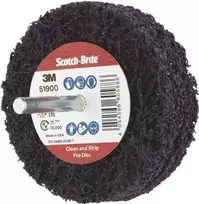 3M Scotch-Brite XT-ZS Pro šiurkštus valymo diskas 100x13mm su 6mm koto SXCRS 7100192709