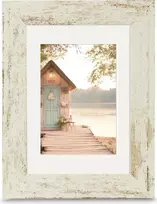 Hama Cottage plastikinis rėmelis, antikvarinis baltas, 30 x 40 cm 00193347
