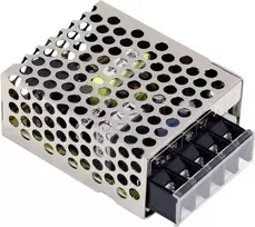 MEAN WELL RS-15-3.3 AC/DC maitinimo šaltinis 15W 3,3V 4,5A uždarame metaliniame korpuse vieno išėjimo