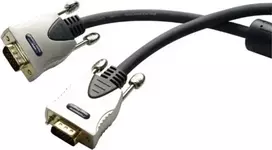 SHIVERPEAKS SP-PROFESSIONAL VGA kabelis 5 m VGA (D-Sub) juodas - chromas (SP78050-5)
